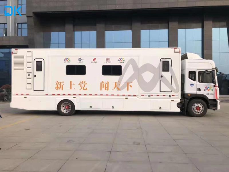outside broadcasting truck